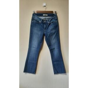 Levis 715 Boot Cut Jeans Navy Blue